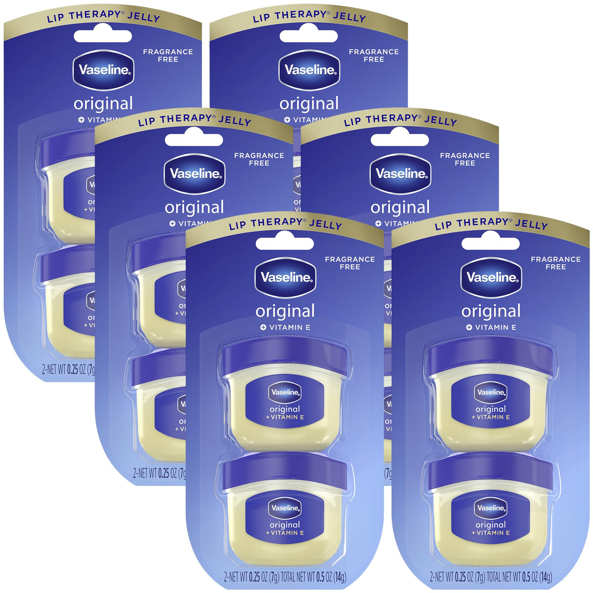 Vaseline mini front packaging showing brand and compact convenience