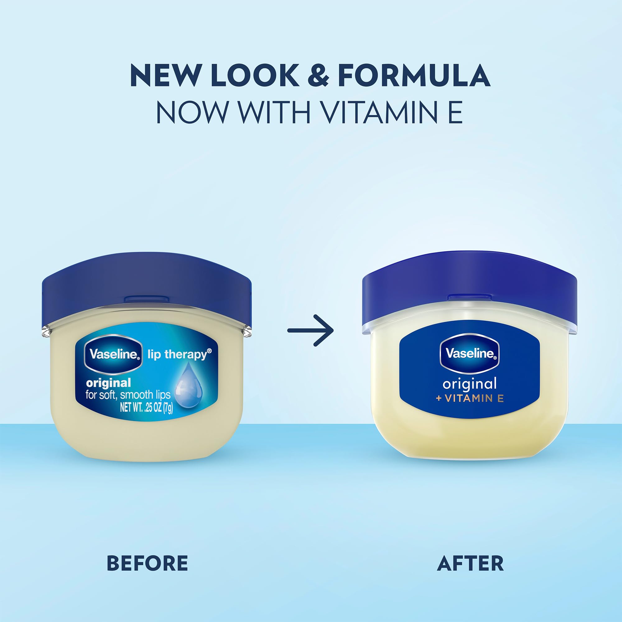 Vaseline two-pack hanging display ideal for peg placement