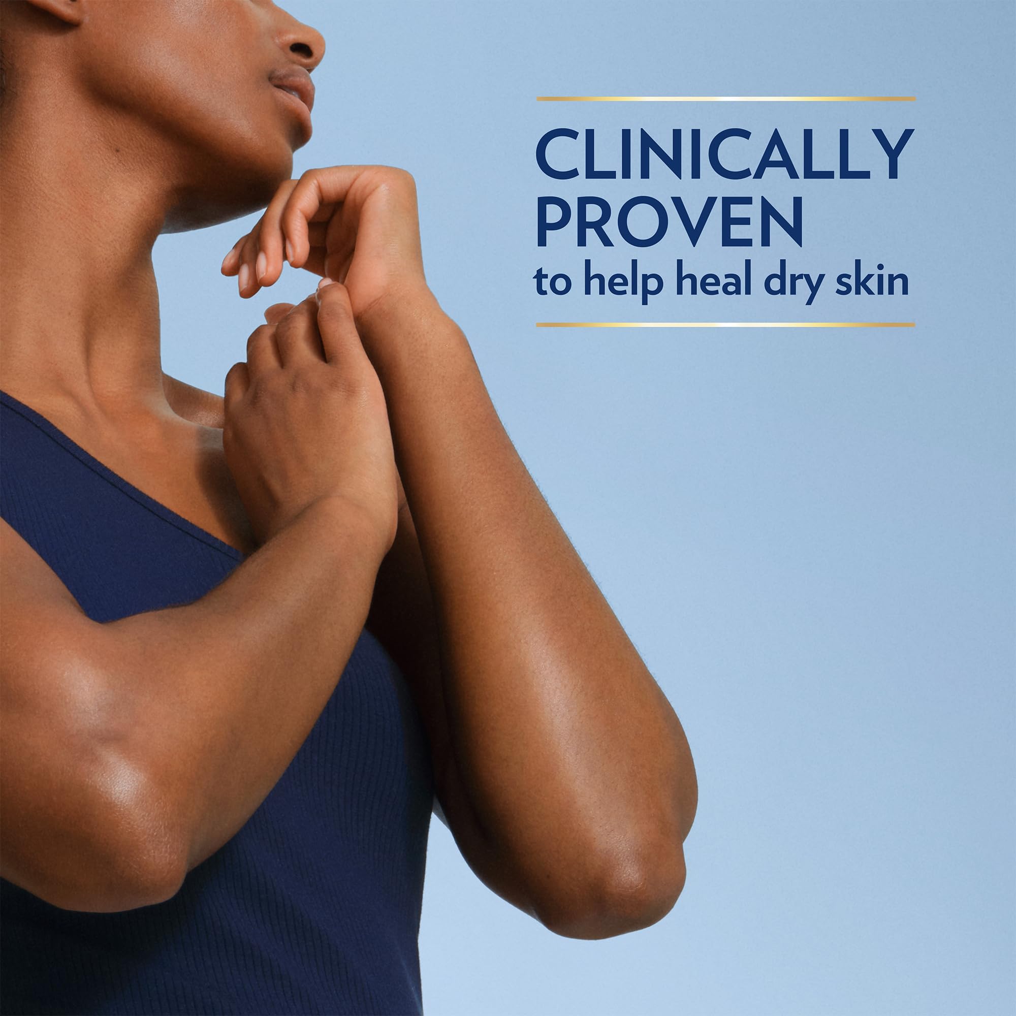 Applying Vaseline to lips with finger demonstrating fast protection benefit