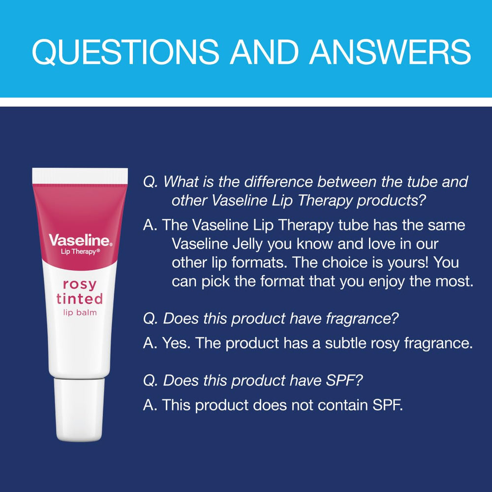 Vaseline tube held in hand showing size and pocket-friendly convenience