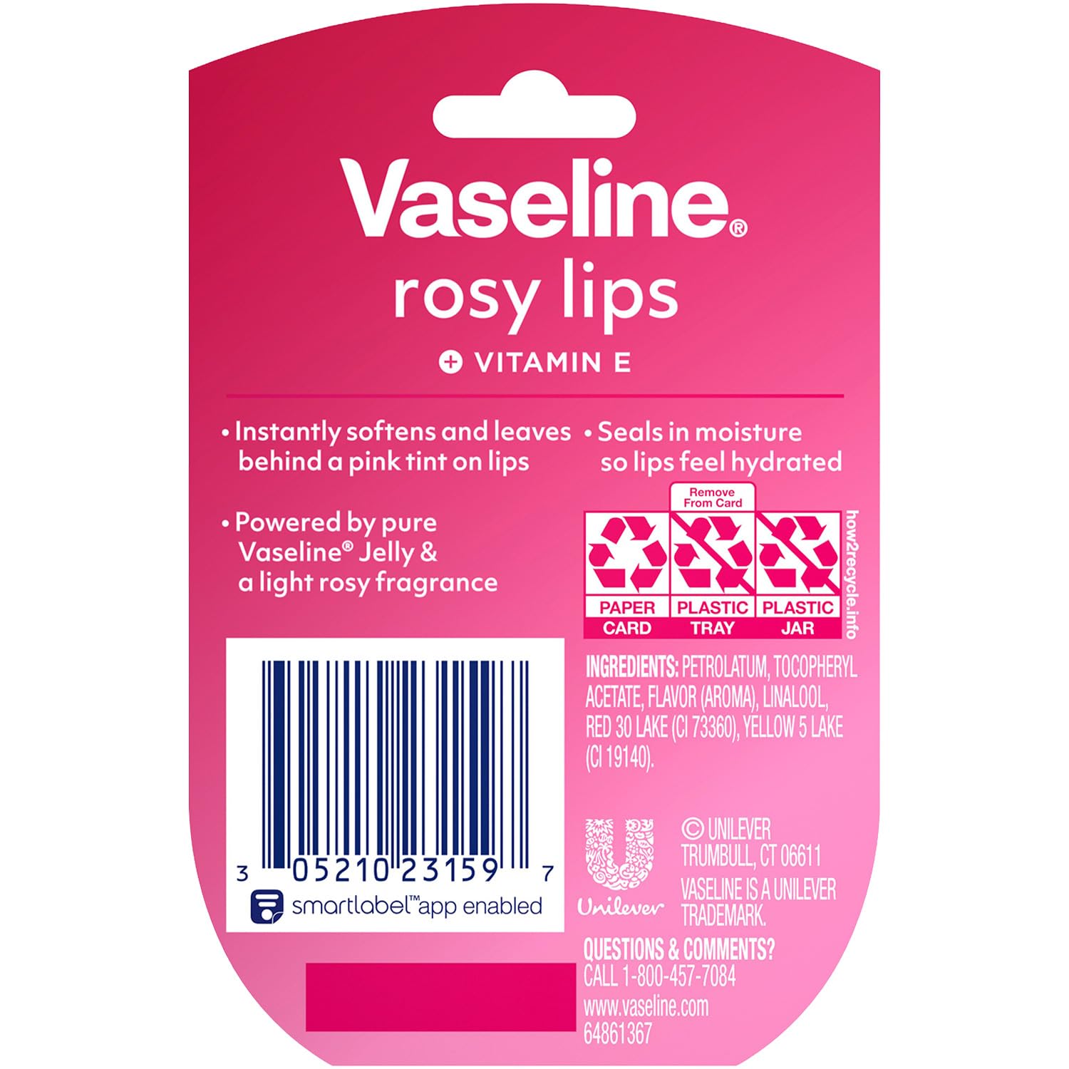 Vaseline open jar close-up showing smooth petroleum jelly texture for locking moisture