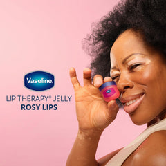 Vaseline jar inside a travel pouch illustrating on-the-go lip care convenience