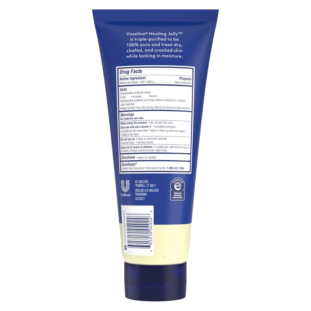 Vaseline tube nozzle detail for mess-free controlled application benefit
