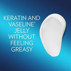 Vaseline tube next to common items showing travel-friendly size