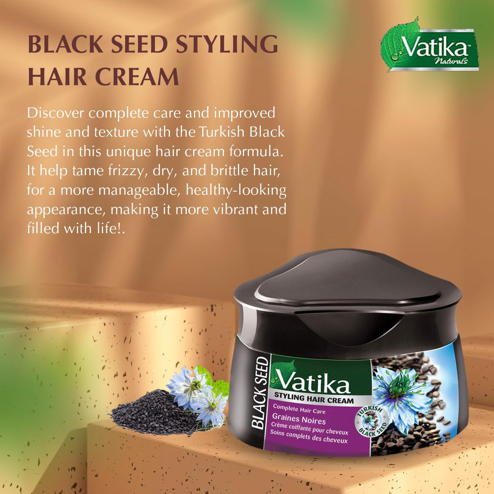 Vatika Naturals cream texture close-up demonstrating smooth, non-greasy consistency