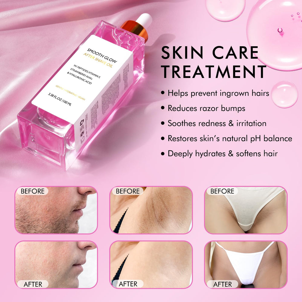 Vceeoy bottle beside strawberries suggesting natural exfoliant benefits