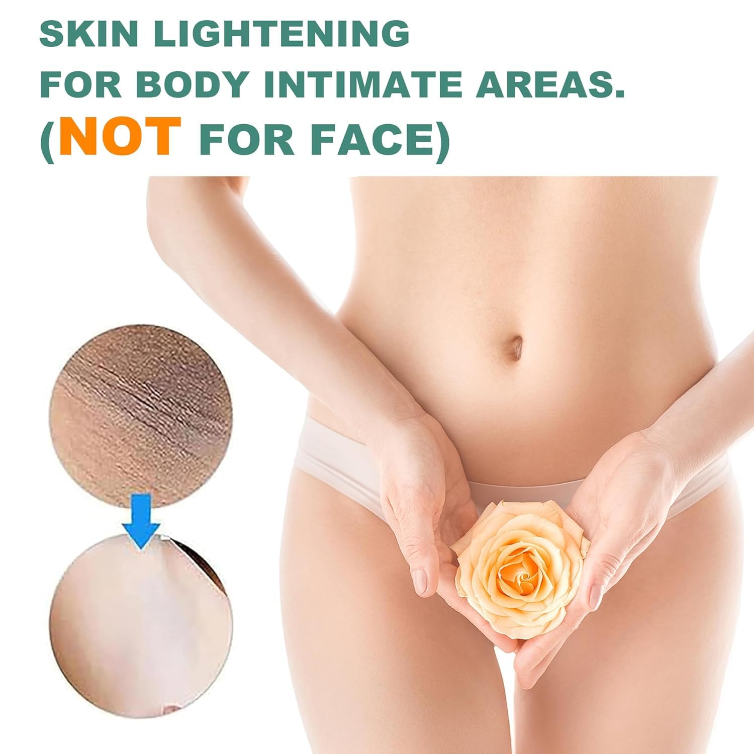 Vcetree being applied to underarm demonstrating gentle coverage benefit