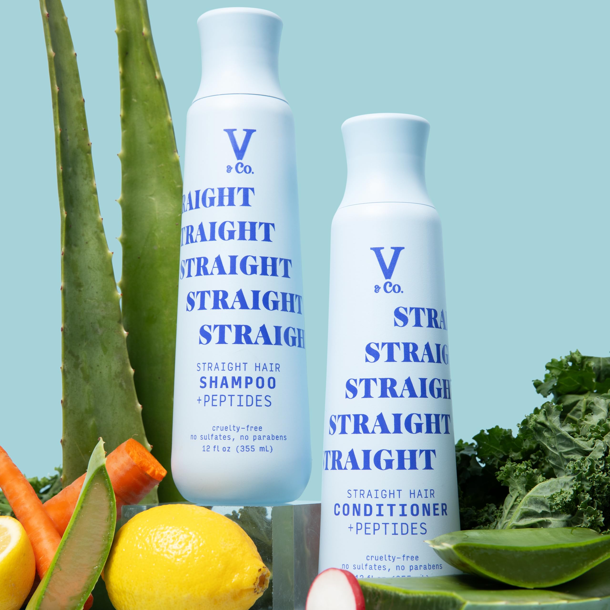 V&Co creamy conditioner texture close-up showing lightweight hydration