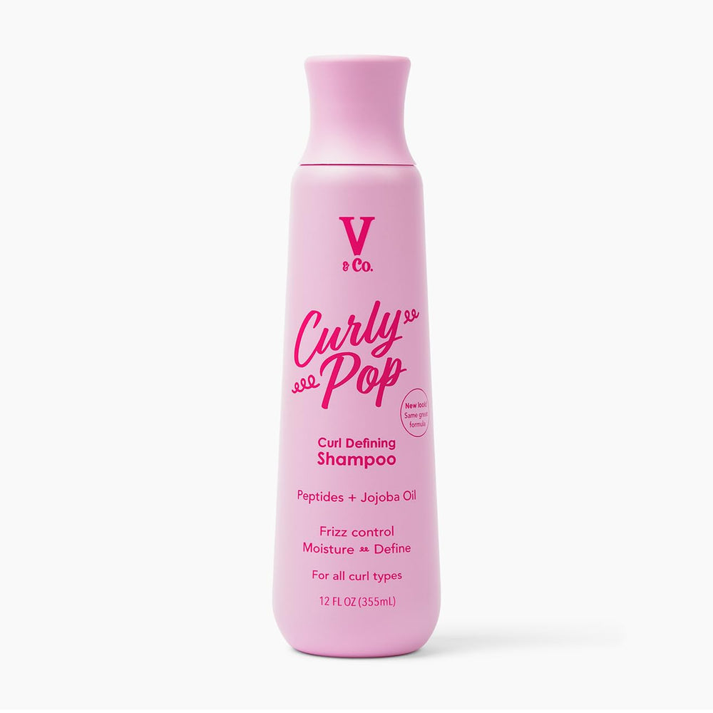 V&CO front packaging showing bottle and branding benefits