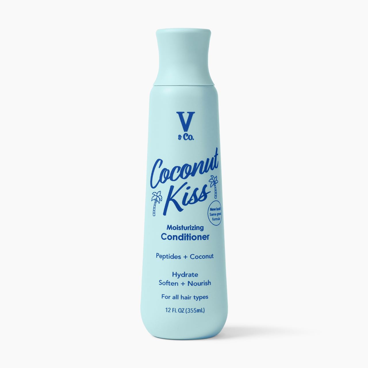 V&CO front bottle view showing label and clean hydration benefits
