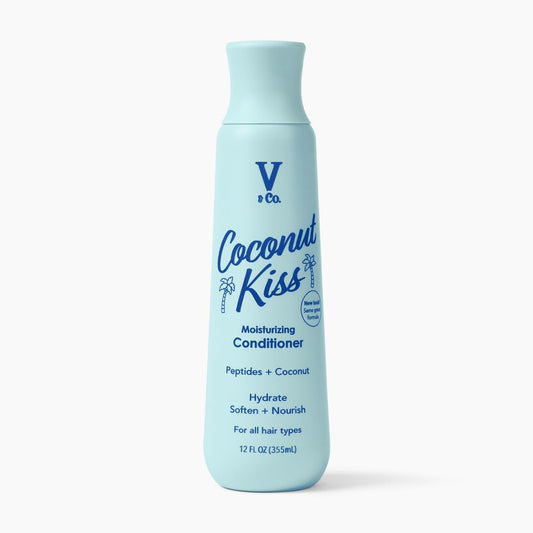 V&CO front bottle view showing label and clean hydration benefits