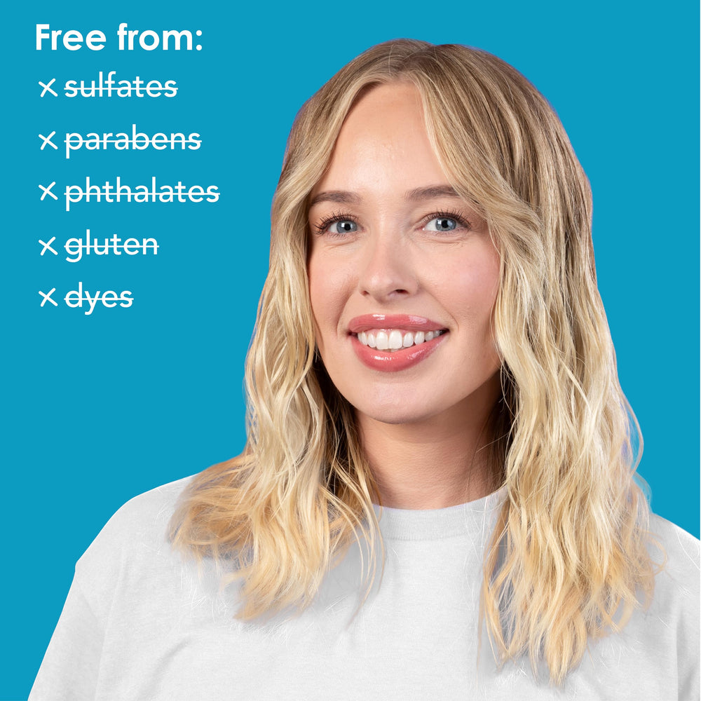 V&CO peptide technology ingredient visualization supporting stronger hair