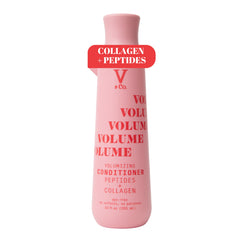 V&Co. front bottle view showing label and 12 oz size for clear product identification and benefits