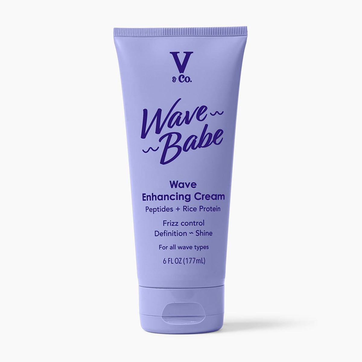 V&CO jar front view showing clean packaging and product benefit