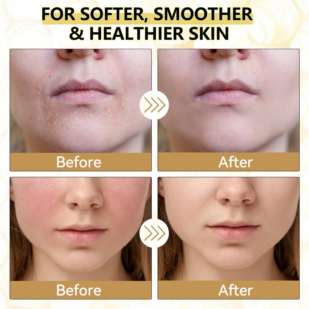 Veakoo being applied to cheek demonstrating gentle hydration benefit