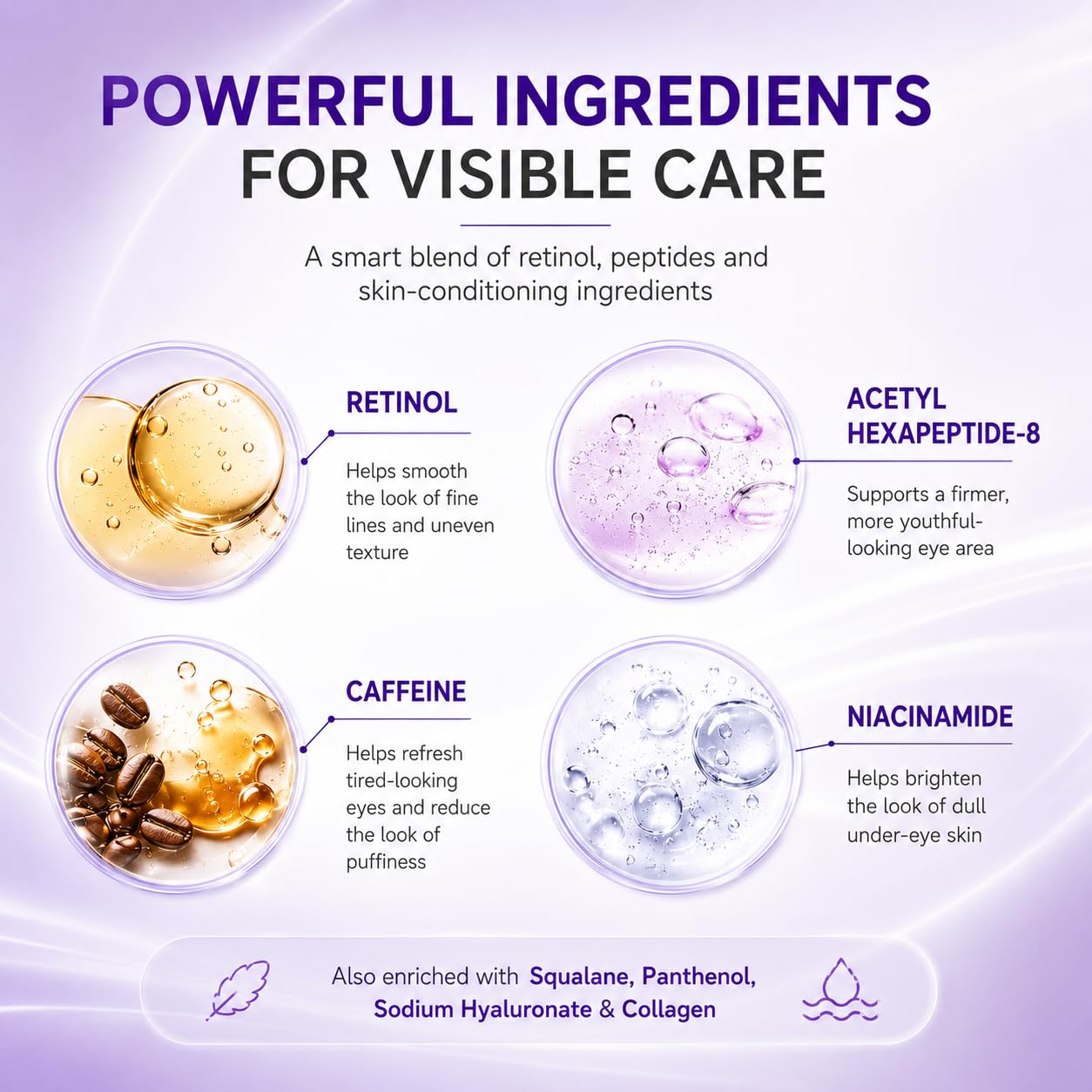 Veakoo open cap with cream dispensed highlighting smooth texture benefit