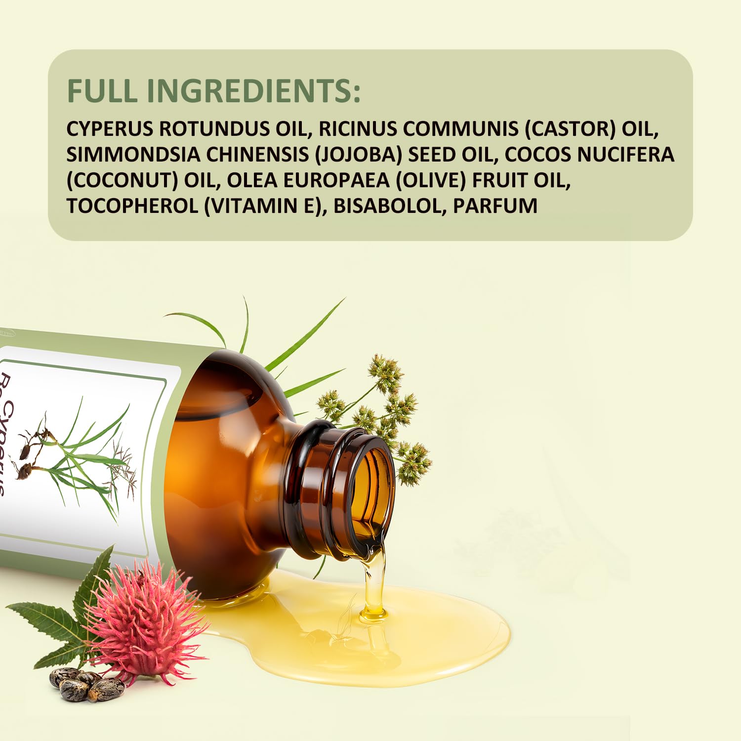 Veakoo boxed packaging close-up showing label and ingredient callouts