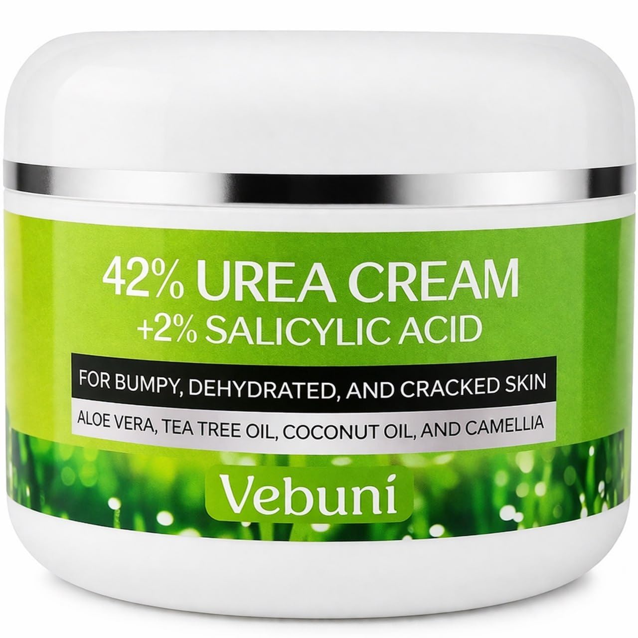Vebuni front packaging 4 oz showing product and benefits