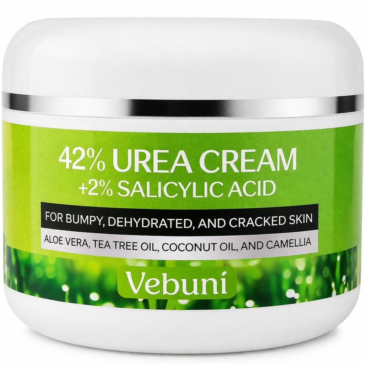 Vebuni front packaging 4 oz showing product and benefits