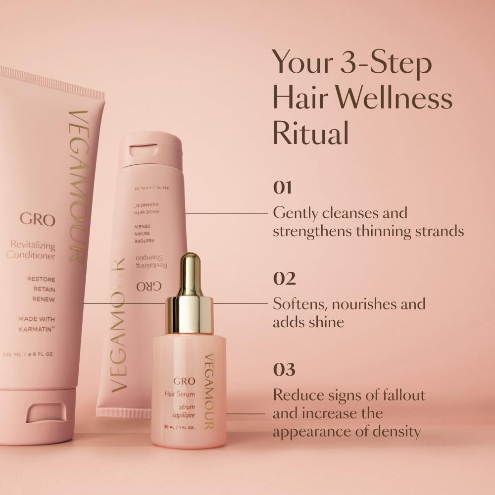 VEGAMOUR GRO in-shower use demonstrating massage application benefit