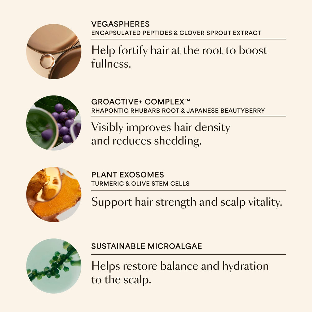 VEGAMOUR product packaging and label detail shows ingredient transparency benefit