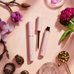 VEGAMOUR in-use applying serum to lash line for fuller-look benefit