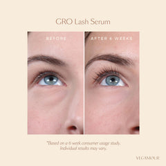 VEGAMOUR lifestyle profile of woman with enhanced lashes for confidence benefit