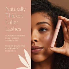 VEGAMOUR serum texture drop highlighting lightweight, fast-absorbing benefit