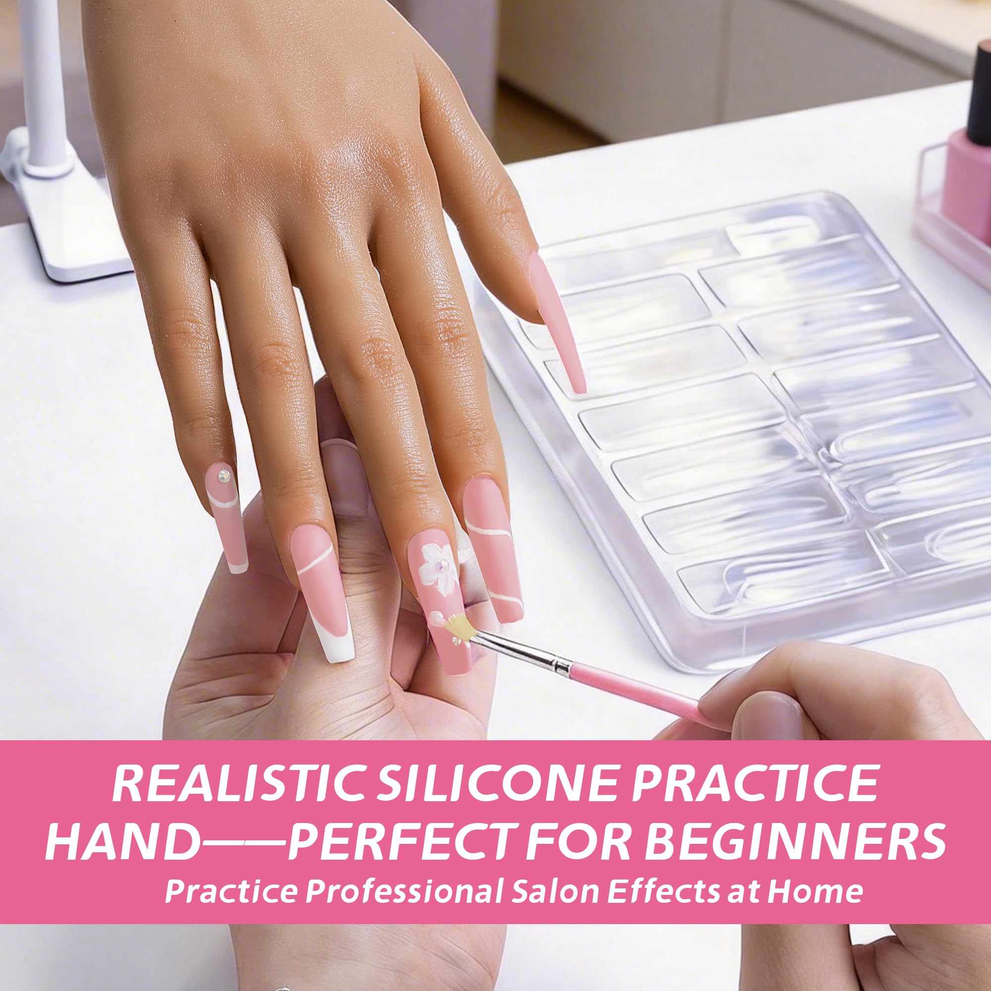 Veikmv close-up of flexible fingers demonstrating natural joint movement benefit