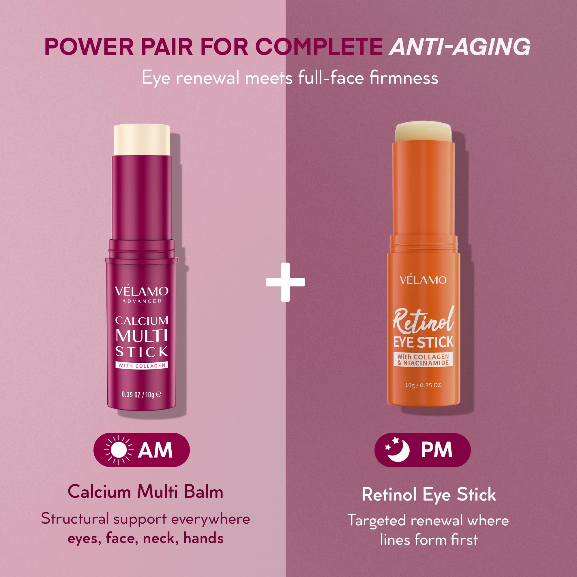 VELAMO ADVANCED placed on bathroom counter for daily routine convenience