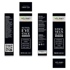 VELAMO ADVANCED open cap detail revealing sturdy twist-up mechanism for hygiene
