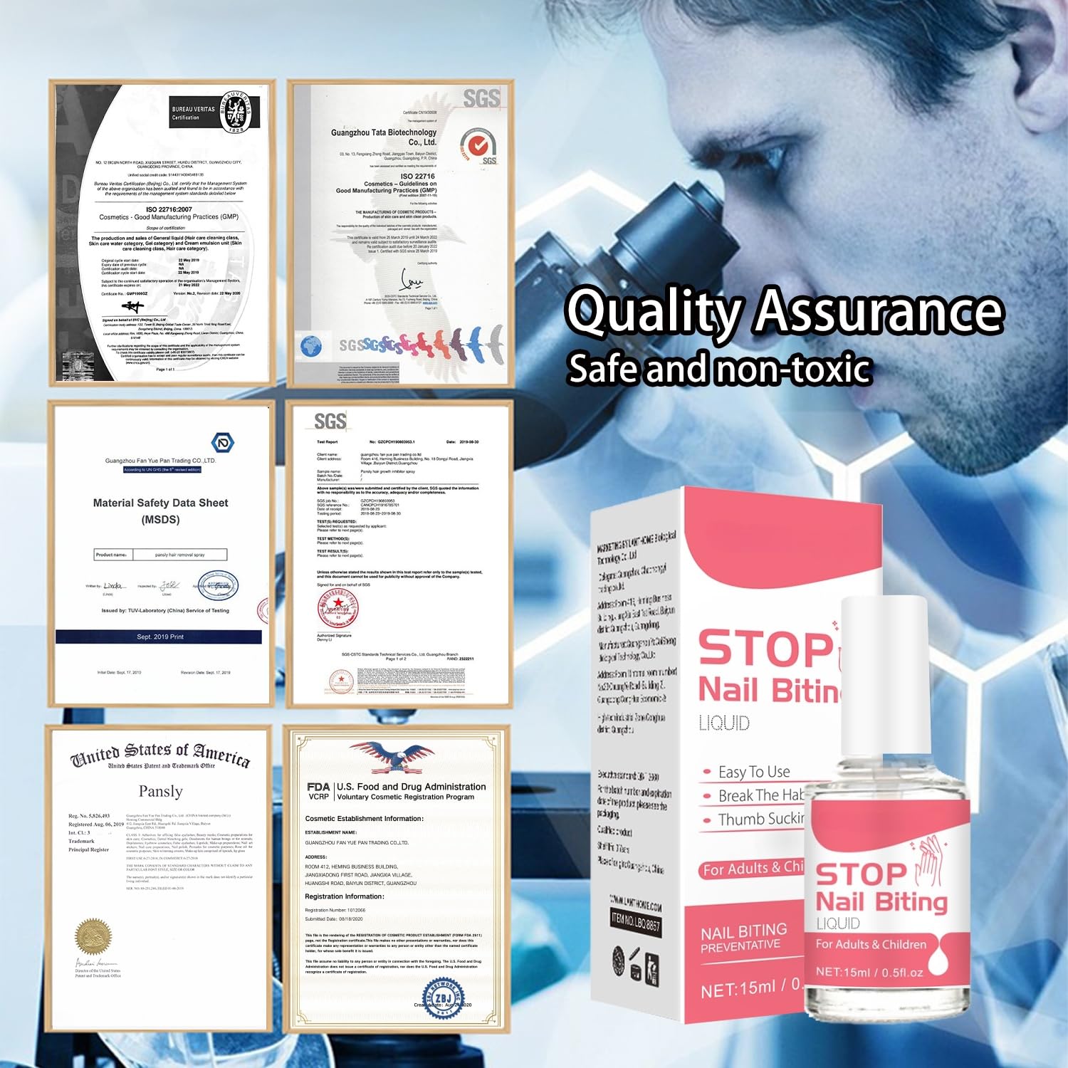 Vellozara removal process with remover illustrating easy cleanup benefit