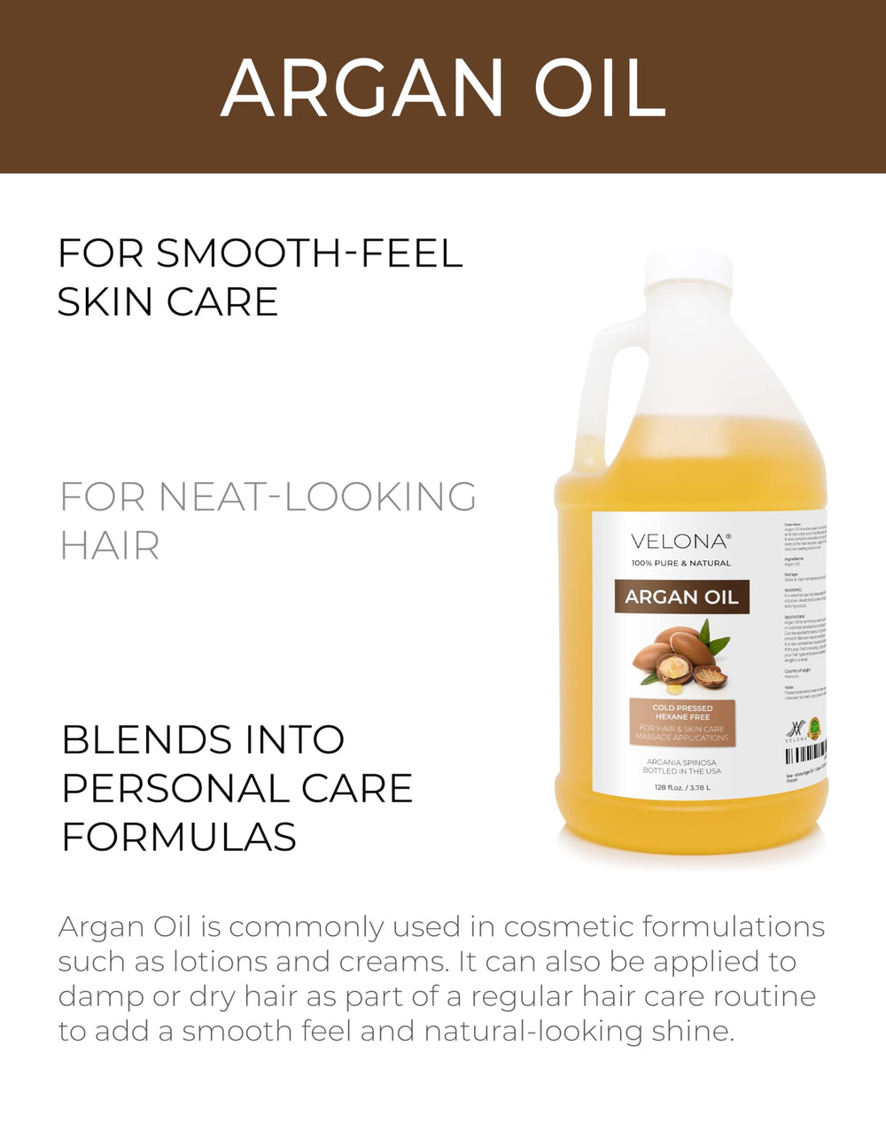 velona argan oil pouring from bottle closeup highlighting texture and purity