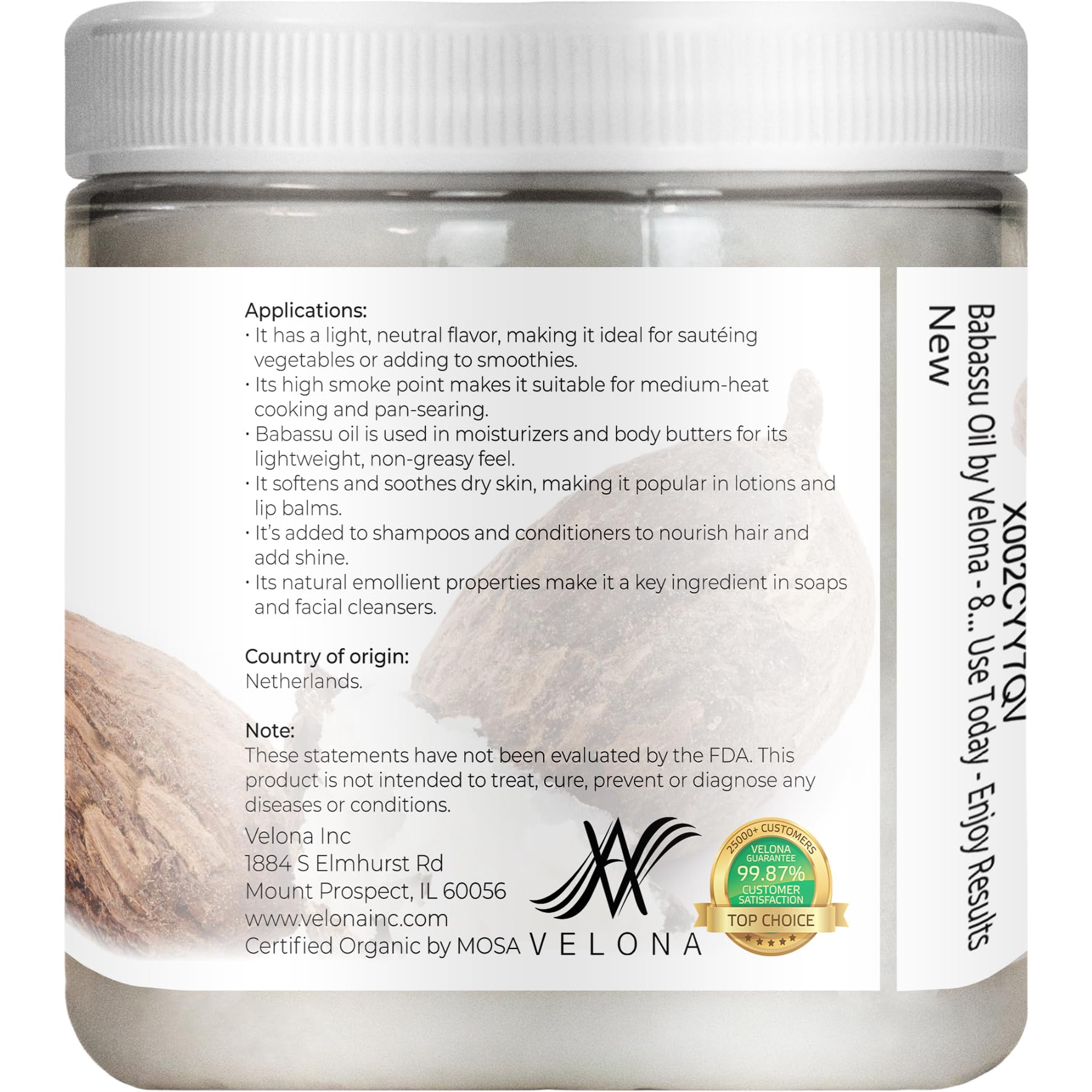 velona oil applied to hair ends showing improved shine and manageability