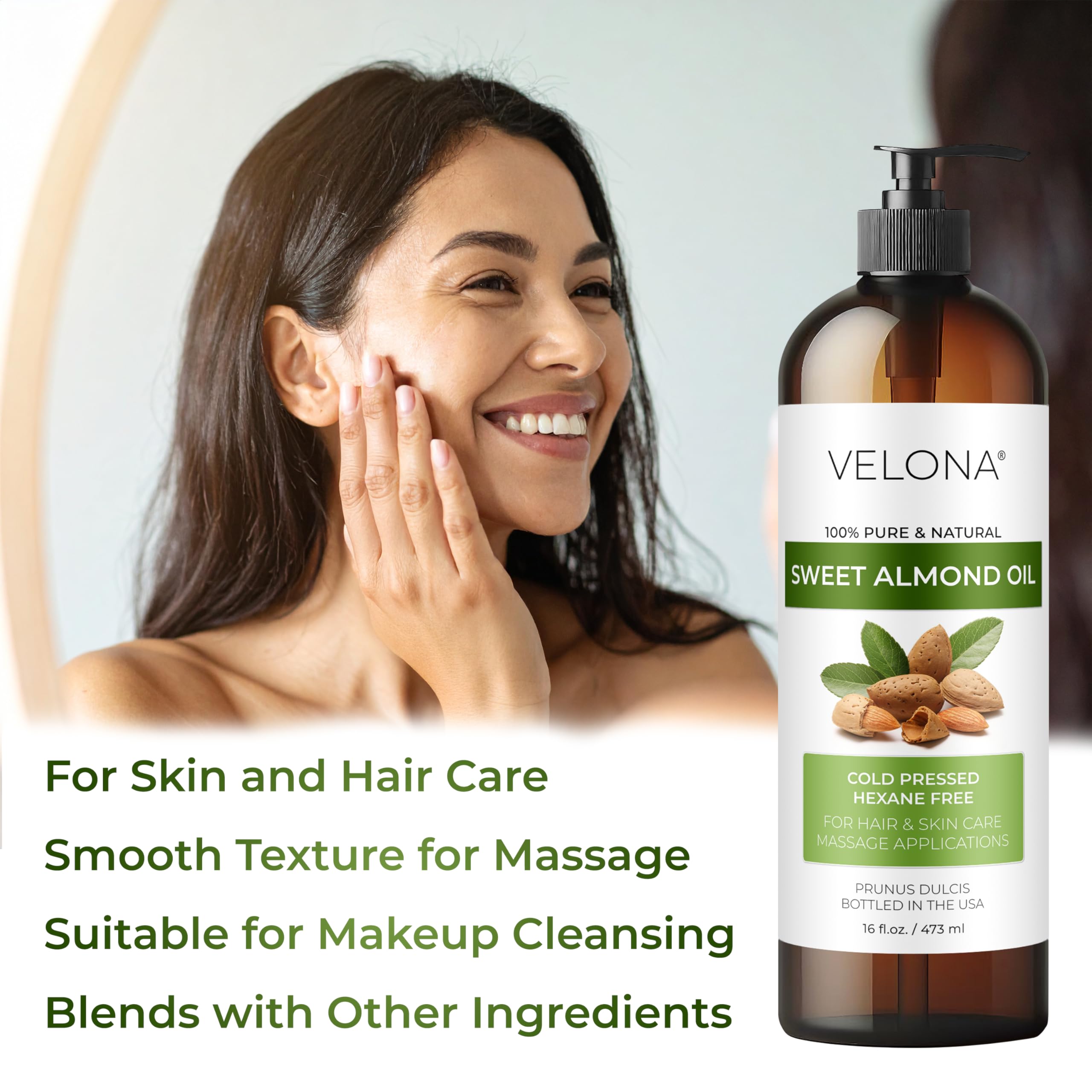 velona mixed into sugar scrub in bowl for exfoliation and moisturization benefit