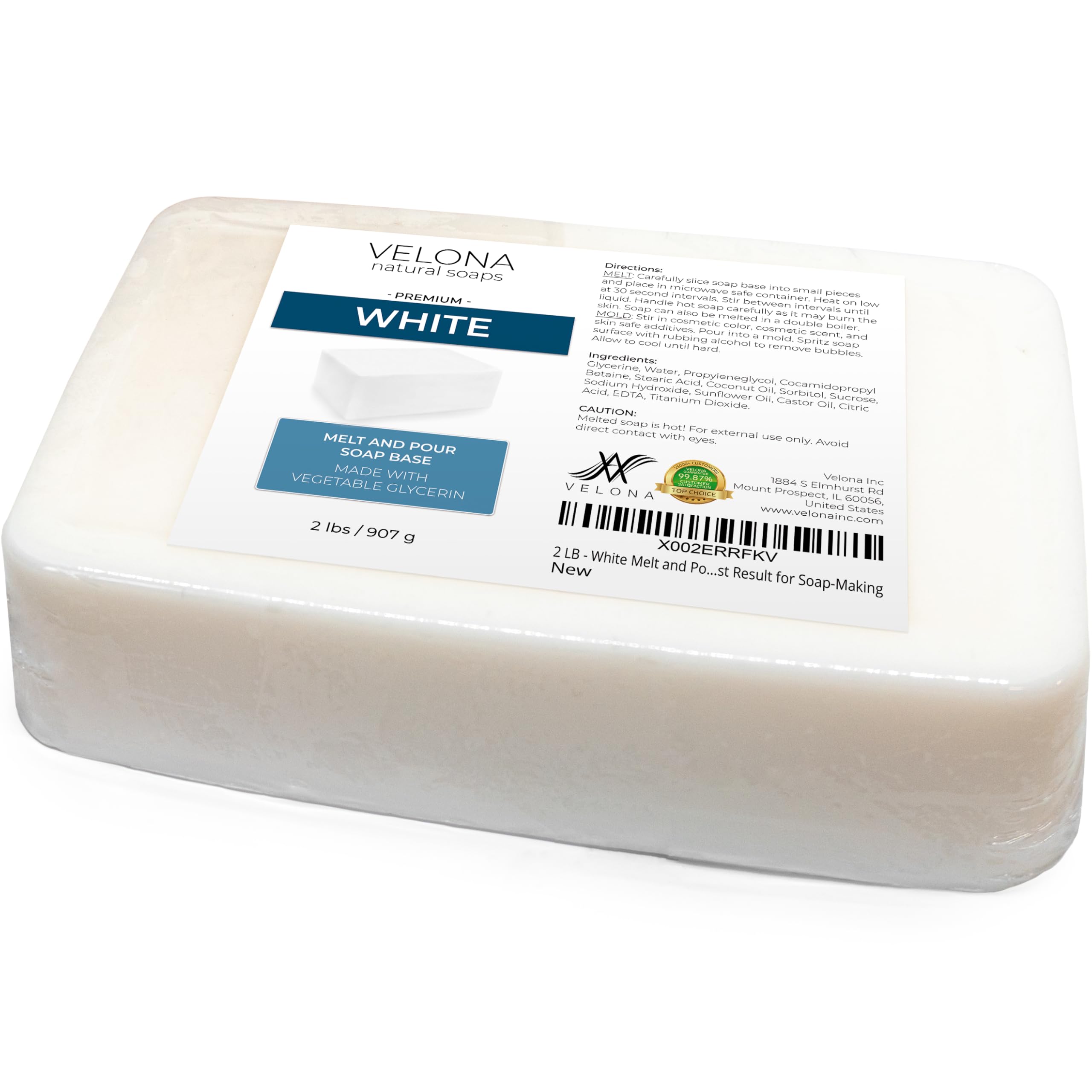 velona ingredients and colorants arranged showing customization options