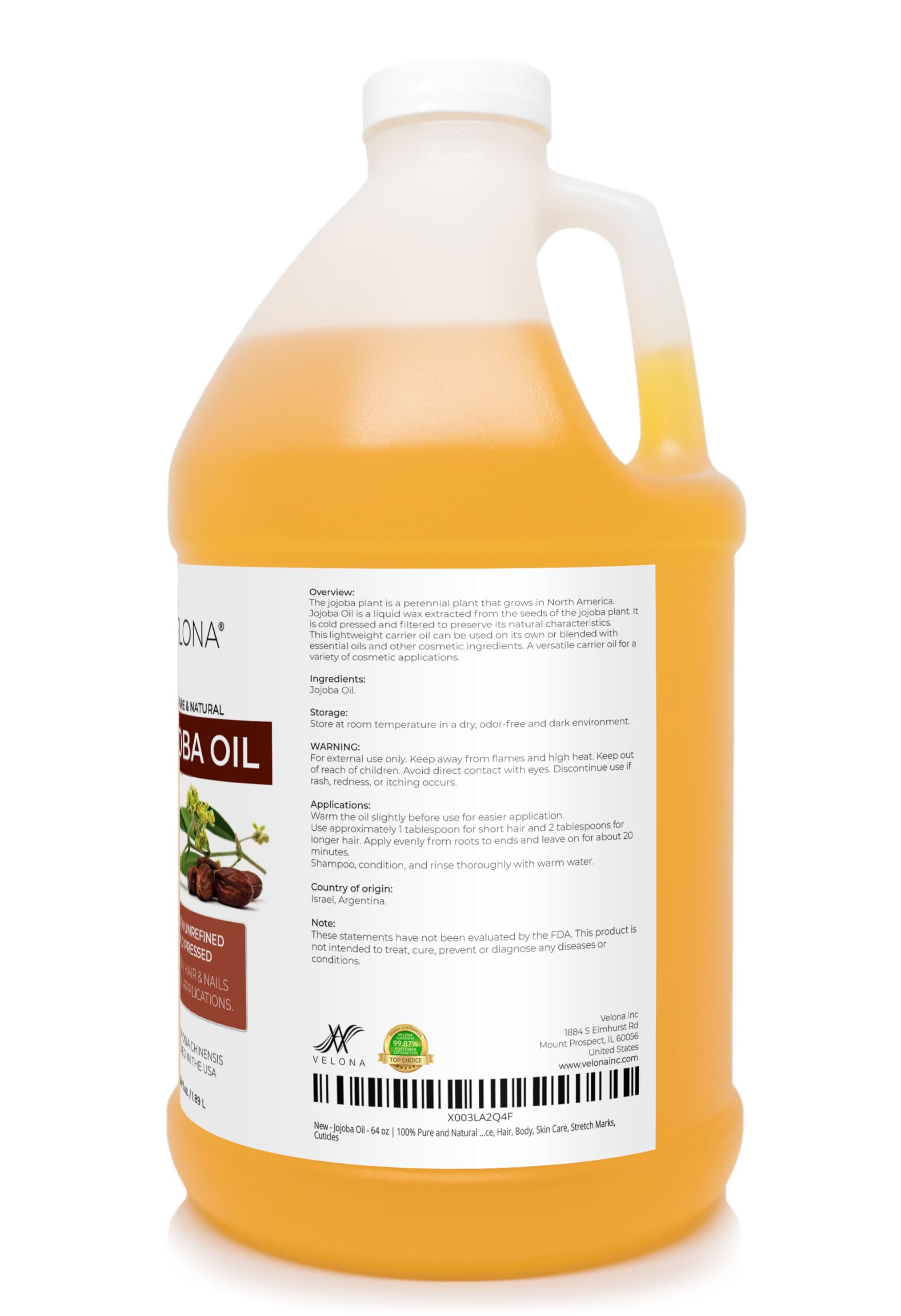 velona jojoba oil texture close-up to show golden unrefined clarity