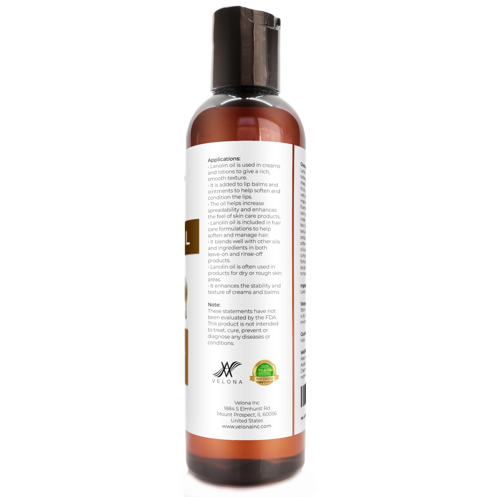 velona lanolin oil used on hair showcasing smoother, manageable strands benefit