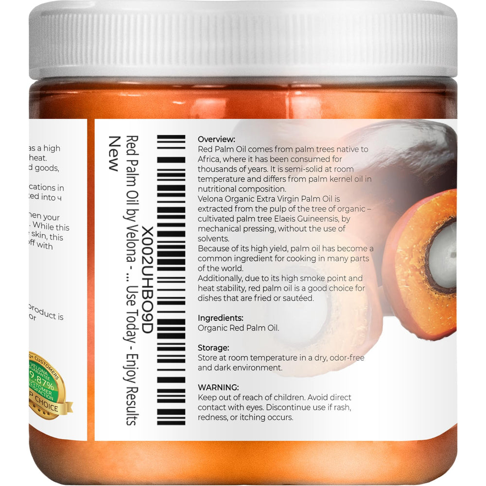 velona close-up of oil texture highlighting rich carotenoid color and thickness