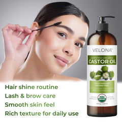 velona oil texture closeup revealing thick cold-pressed consistency for moisture