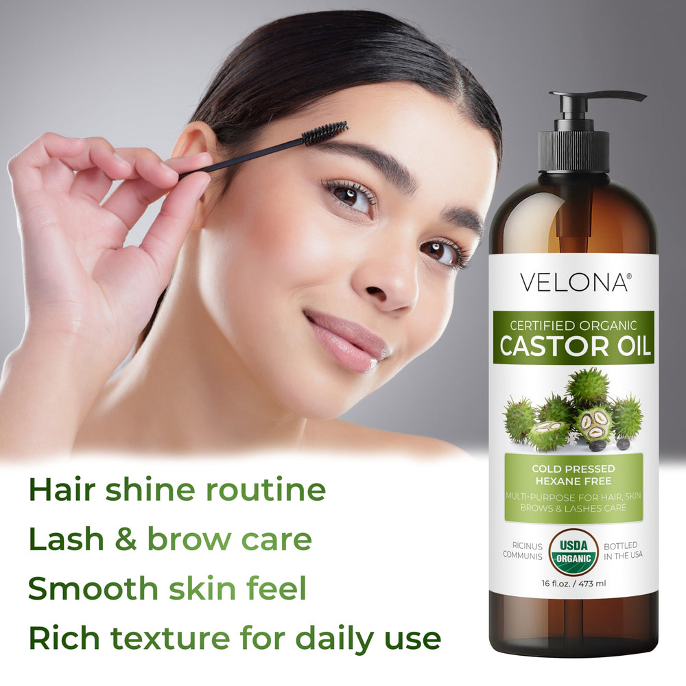 velona oil drop texture closeup showing glossy viscous texture benefit