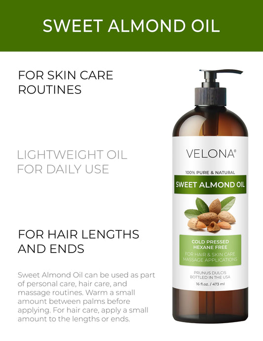 velona close up pour showing light texture and easy absorption benefit