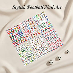 Veloranty lifestyle party setting with decorated nails enhancing match-day spirit and celebrations