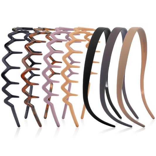 VELSCRUN front packaging showing 4-piece headband set and benefits
