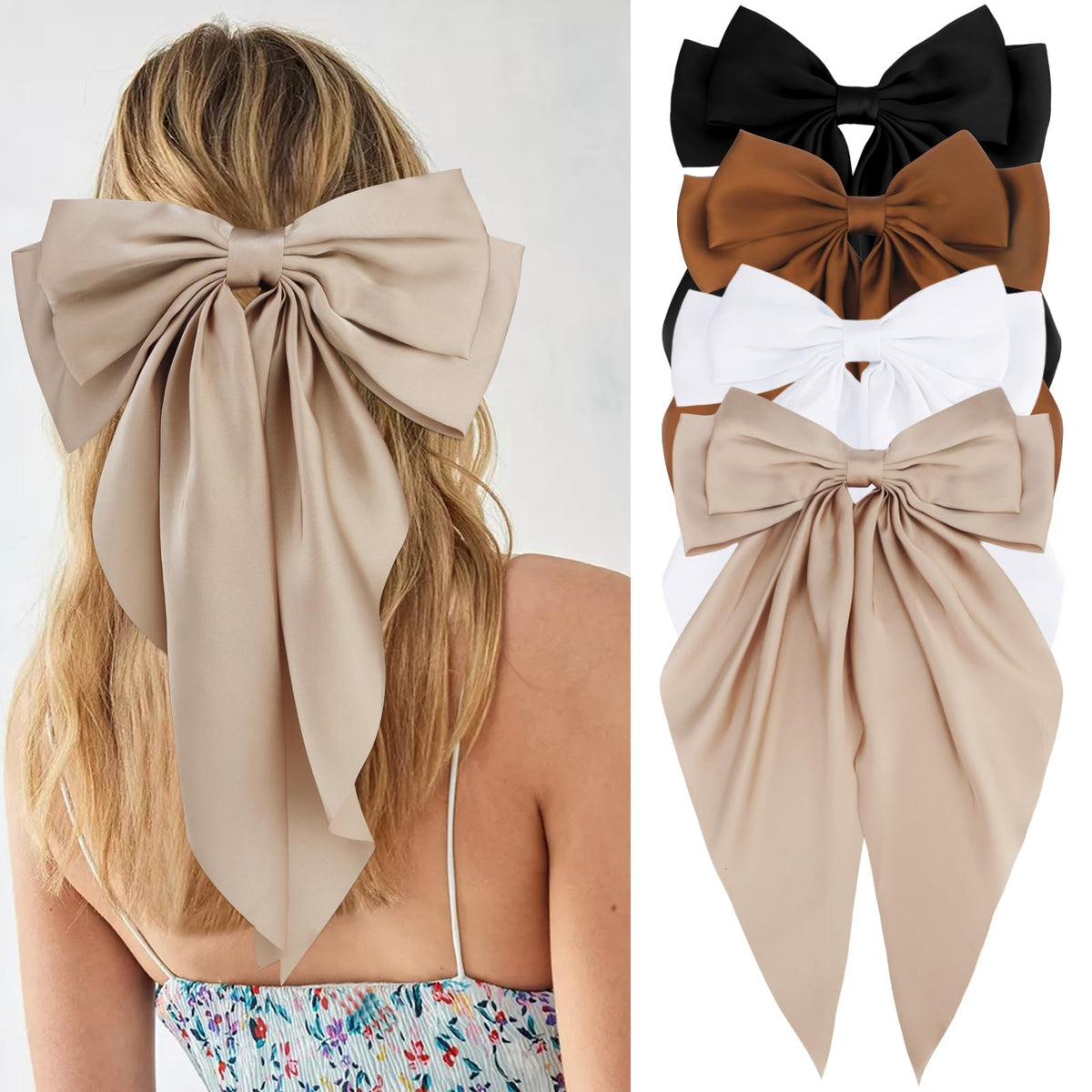 VELSCRUN front view of four large bows showing style and versatility benefit