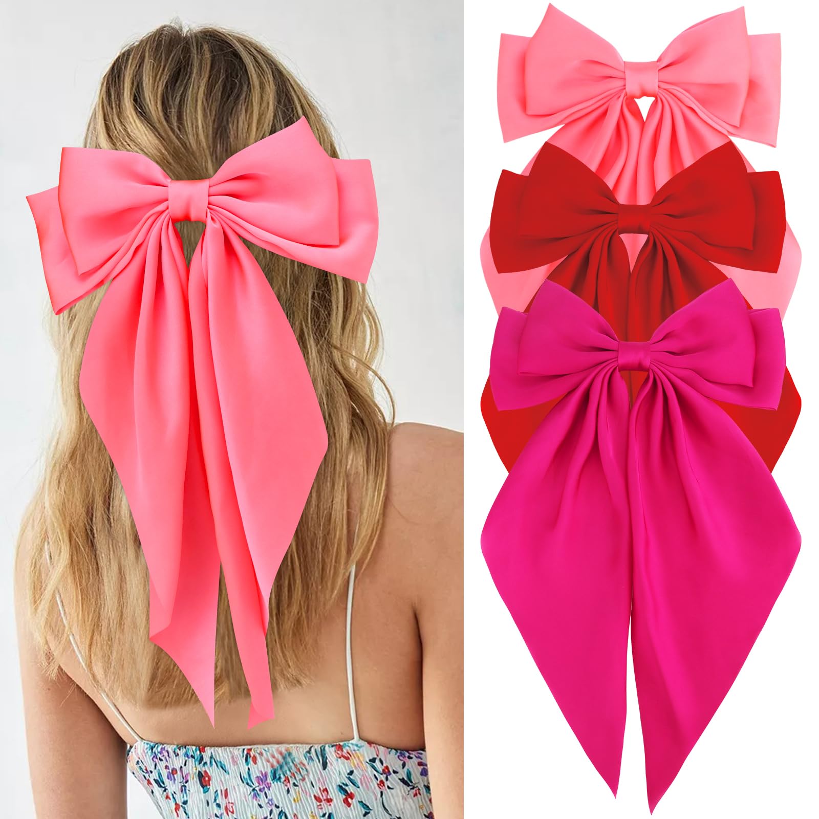 VELSCRUN front view of three-color bow pack showing color options and presentation