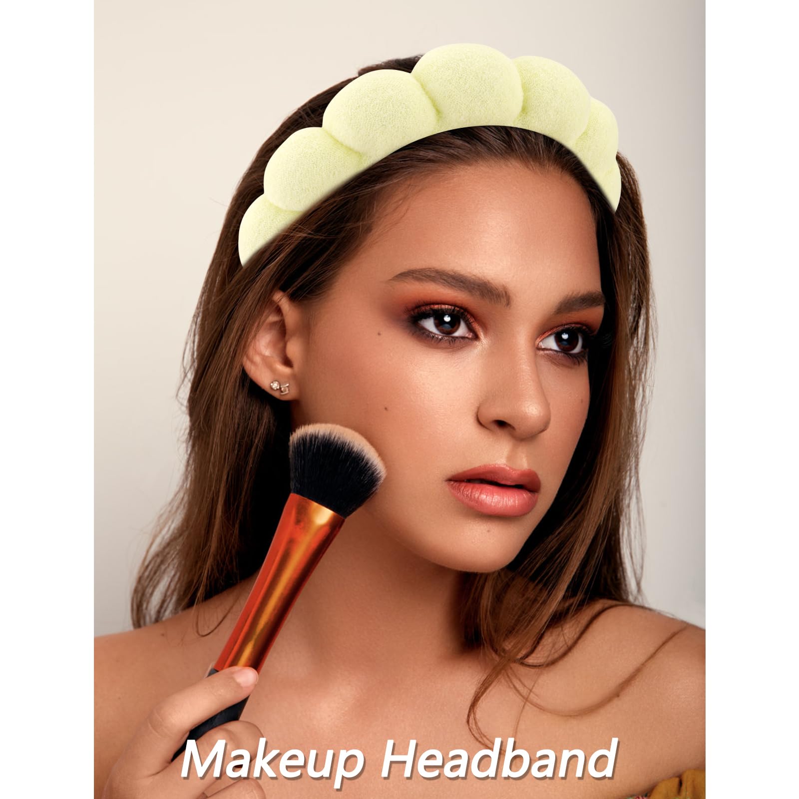 VELSCRUN bow detail on headband adds secure hold and stylish look