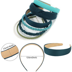 VELSCRUN headband worn on short hair illustrating non-slip everyday use