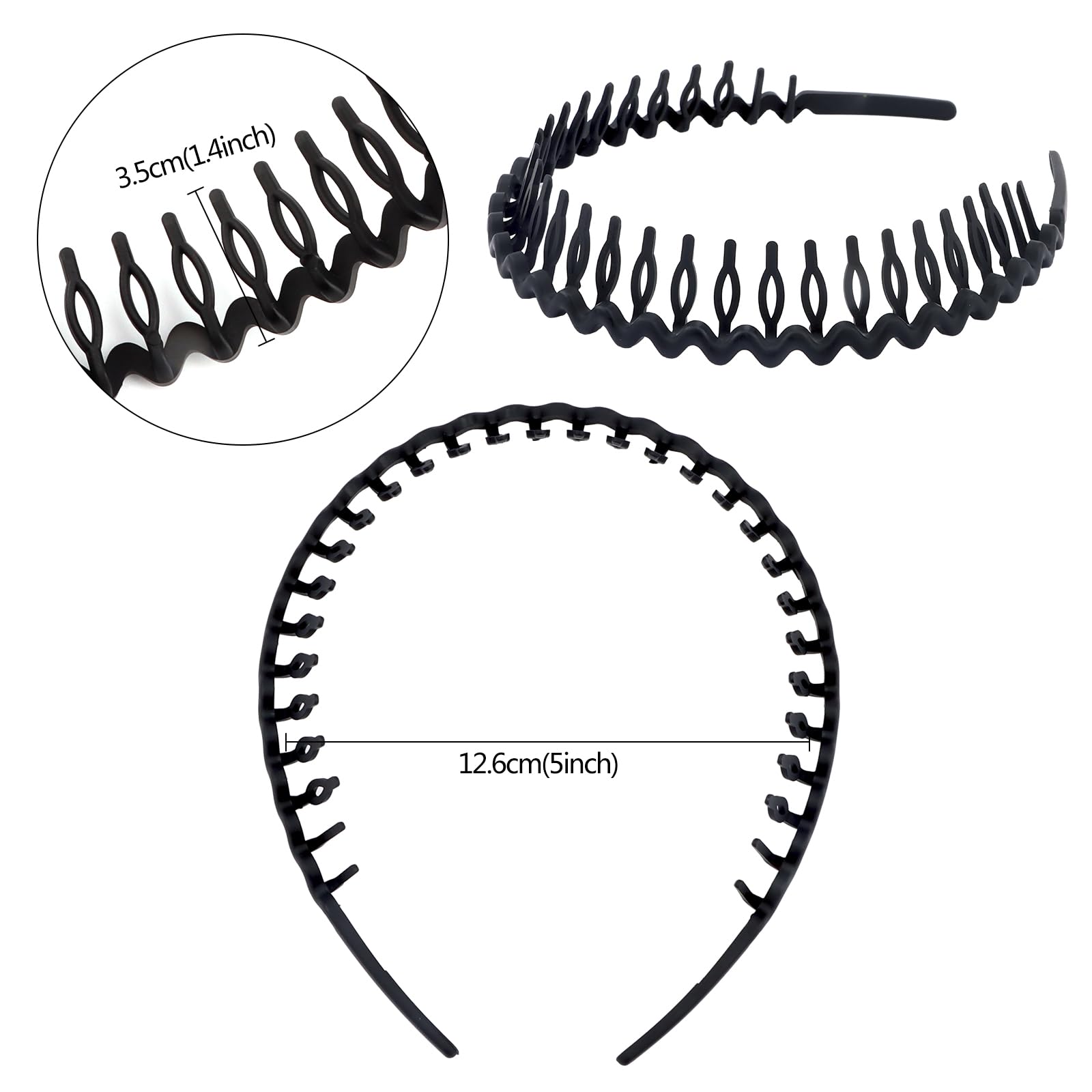 VELSCRUN headband paired with outfit, elevates casual to polished look
