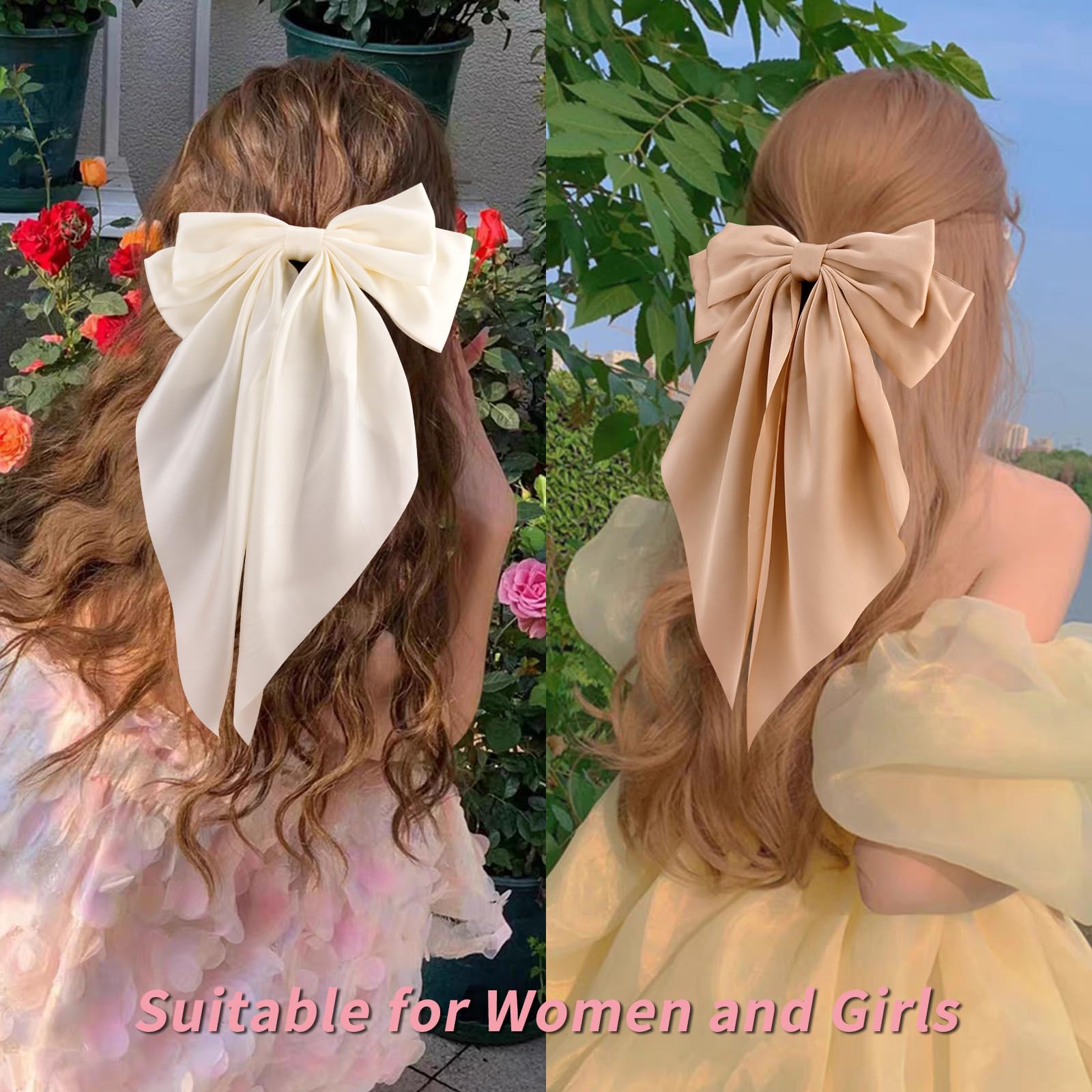 VELSCRUN long-tail detail showing flowing ribbon for classic styling benefit